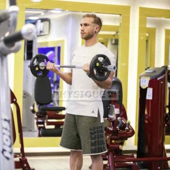 آموزش جلو بازو هالتر ایستاده- فیزیک پرو