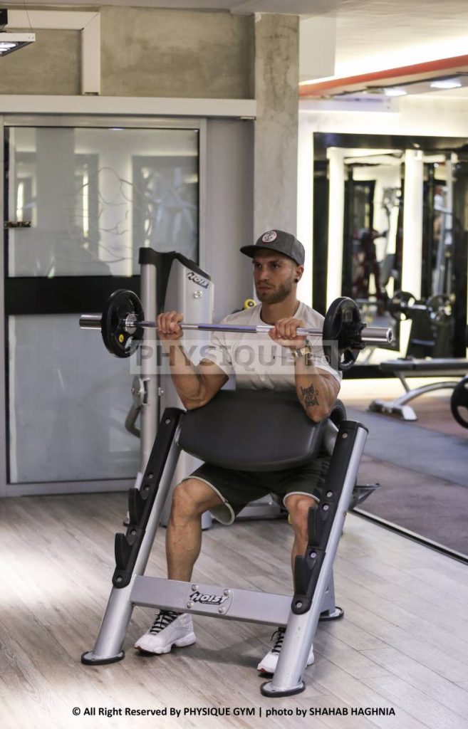 آموزش حرکت جلو بازو لاری مچ برعکس