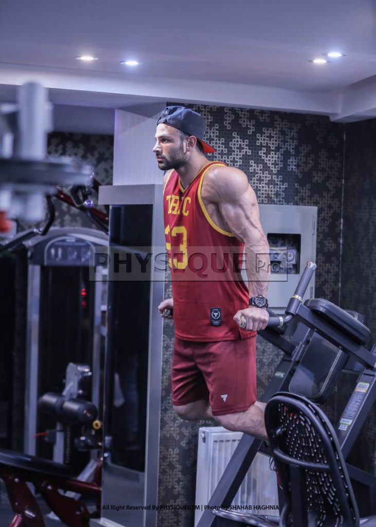 آموزش حرکت پشت بازو پارالل فیزیک پرو