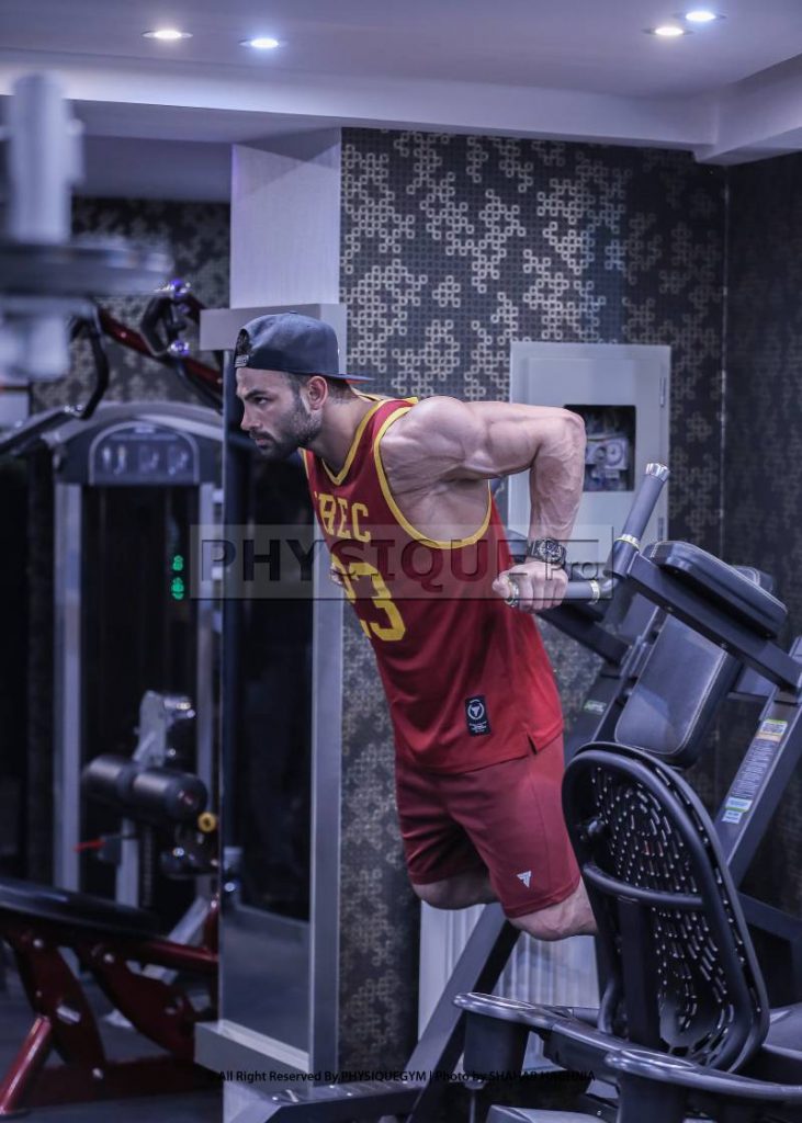 آموزش حرکت پشت بازو پارالل فیزیک پرو