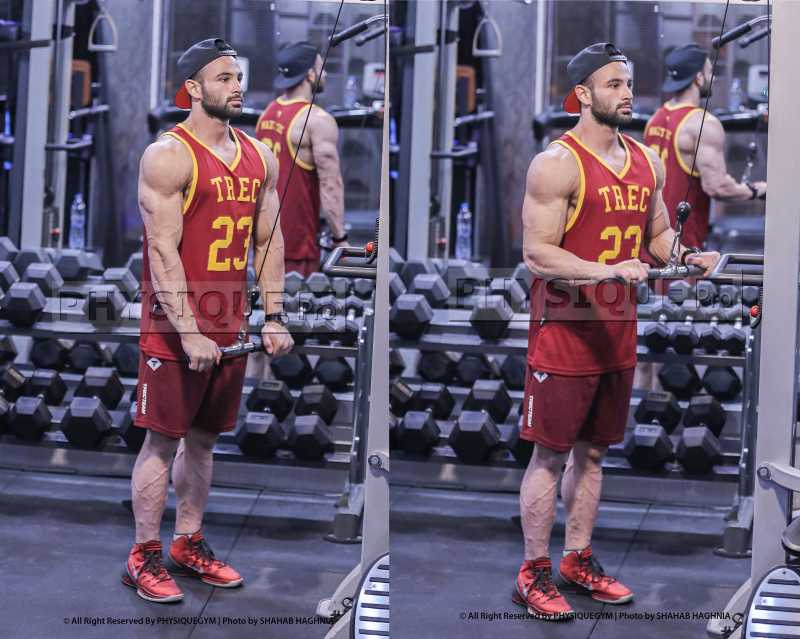 آموزش حرکت پوش دان ميله صاف ( سيم كش ميله صاف) فیزیک پرو